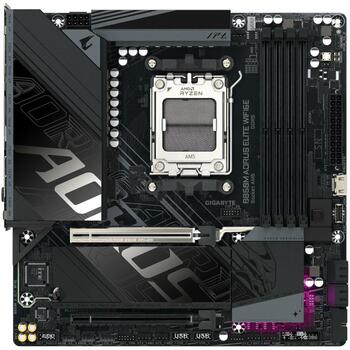 Gigabyte B850M A ELT WF6E 1.1 материнская плата, AMD AM5, 12+2+2 фазы VRM, до 8200MT/s DDR5, 2*M.2, WIFI 6E, 2.5GbE LAN (B850M A ELT WF6E 1.1)