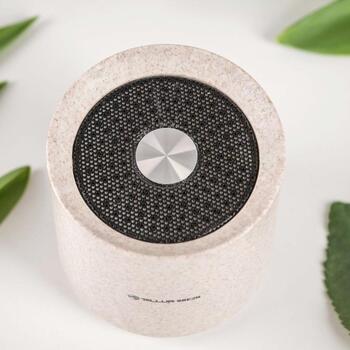 Tellur Bluetooth skaļrunis TLL161231, 3W, 10m, BT 5.0, 2h atskaņošanas laiks, 300mAh akumulators, krēma (TLL161231)