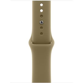 Apple ремешок для умных часов MJV94ZM/A, оливковый, S/M, 42мм, 130-180мм, высокопроизводительная резина (MJV94ZM/A)