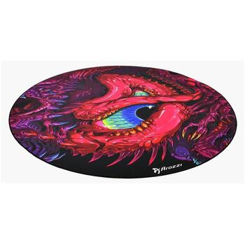 Arozzi Zona Round Floor Pad AZ-ZONA-PAD-CHAOS, 121см, 3мм, микрофибра, нескользящий, для офиса (AZ-ZONA-PAD-CHAOS)