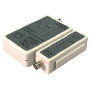 Logilink kabeļu testeris WZ0011, RJ45, BNC, 9V, tīkla kabelis, koaksiālais, UTP, STP, statusa LED (WZ0011)