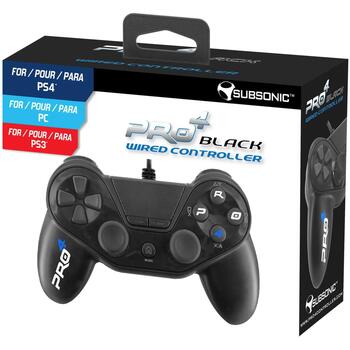 Subsonic Провода контроллер SA5417, 3м, USB, 0.36кг, PC, PlayStation 3, PlayStation 4, уникальный дизайн, 2 феррита (SA5417)