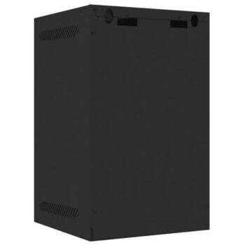 Lanberg Sienas skapis WF10-2309-00B, 280x310mm, 9U, IP20, metāla durvis, slodze līdz 20kg, pašmontāžas (WF10-2309-00B)