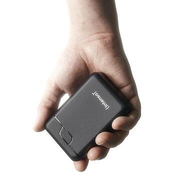 Intenso Power Bank B10000 7320530, 10000 мАч, 12 Вт, 3 устройства, USB-C, 2x USB-A, индикатор состояния LED (7320530)