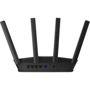 Asus беспроводной маршрутизатор RT-BE58U, 3600 Mbit/s, Dual-band, 4 антенны, 5 LAN RJ-45 портов, 2.5 Gigabit Ethernet, Wi-Fi 7 (RT-BE58U)