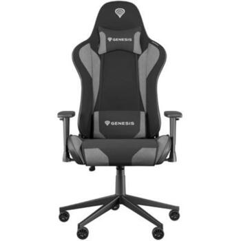 Genesis Игровое Кресло Nitro 440 G2, NFG-2067, Черный/Серый, 21кг, эргономичное, регулируемые подлокотники (NFG-2067)