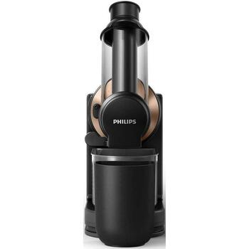 Philips Медленный соковыжиматель HR1888/70, 150 Вт, 1 скорость, 100 об/мин, 1000 мл контейнер для сока, 750 мл контейнер для жмыха (HR1888/70)