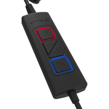Tellur Voice 320 Wired Headset TLL411005, 130g, 2.2m, 106dB, 32Ω, USB, USB-C, бинауральные, активное шумоподавление (TLL411005)