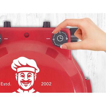 Beper Устройство для Выпечки Пиццы P101CUD300, 1200W, 400°C, 5 режимов, 31см плита, огнеупорный камень, таймер (P101CUD300)