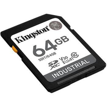 Kingston Карта памяти SDIT/64GB, 64 ГБ, microSDXC UHS-I, A1, V30, U3, 100 МБ/с, 80 МБ/с (SDIT/64GB)