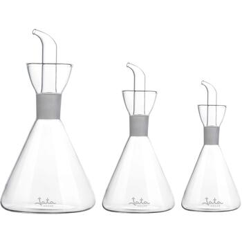 Jata Масленка HACC4537, 500ml, прозрачная, боросиликатное стекло, система против капель (HACC4537)