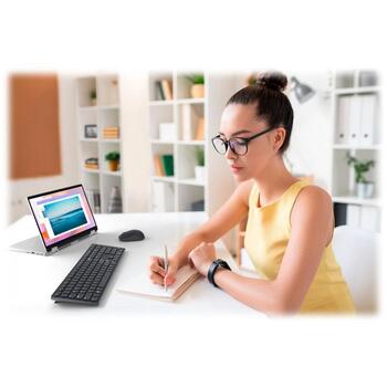 Dell klaviatūra KB500 580-AKOO, bezvadu, melna, 2.4 GHz, 12 programmējamas taustiņi, QWERTY US (580-AKOO)