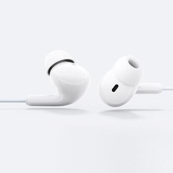 Xiaomi Austiņas BHR8931GL, 1,25m, USB-C, balta, trīs pogu vadība, HD mikrofons, izturīgs kabelis (BHR8931GL)