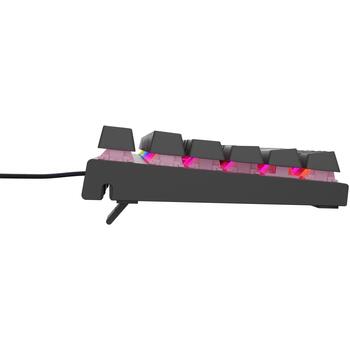 Genesis Thor 303 TKL клавиатура NKG-1881, USB, QWERTY US, механическая, Outemu Peach Silent, RGB, черная (NKG-1881)