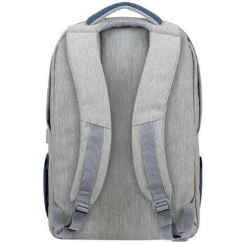 Rivacase Mugursoma 7567GREY/DARKBLUE, 17.3