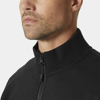 Helly Hansen рабочая куртка Evo Zip 79344_991-M, M, черная, молнии YKK, боковые карманы, 71% хлопок, 27% полиэстер (79344_991-M)