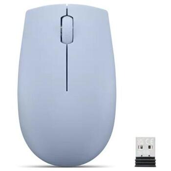 Lenovo optiskā pele GY51L15679, 2.4 GHz, 1000 dpi, 3 pogas, AA akumulators, nano bezvadu uztvērējs (GY51L15679)