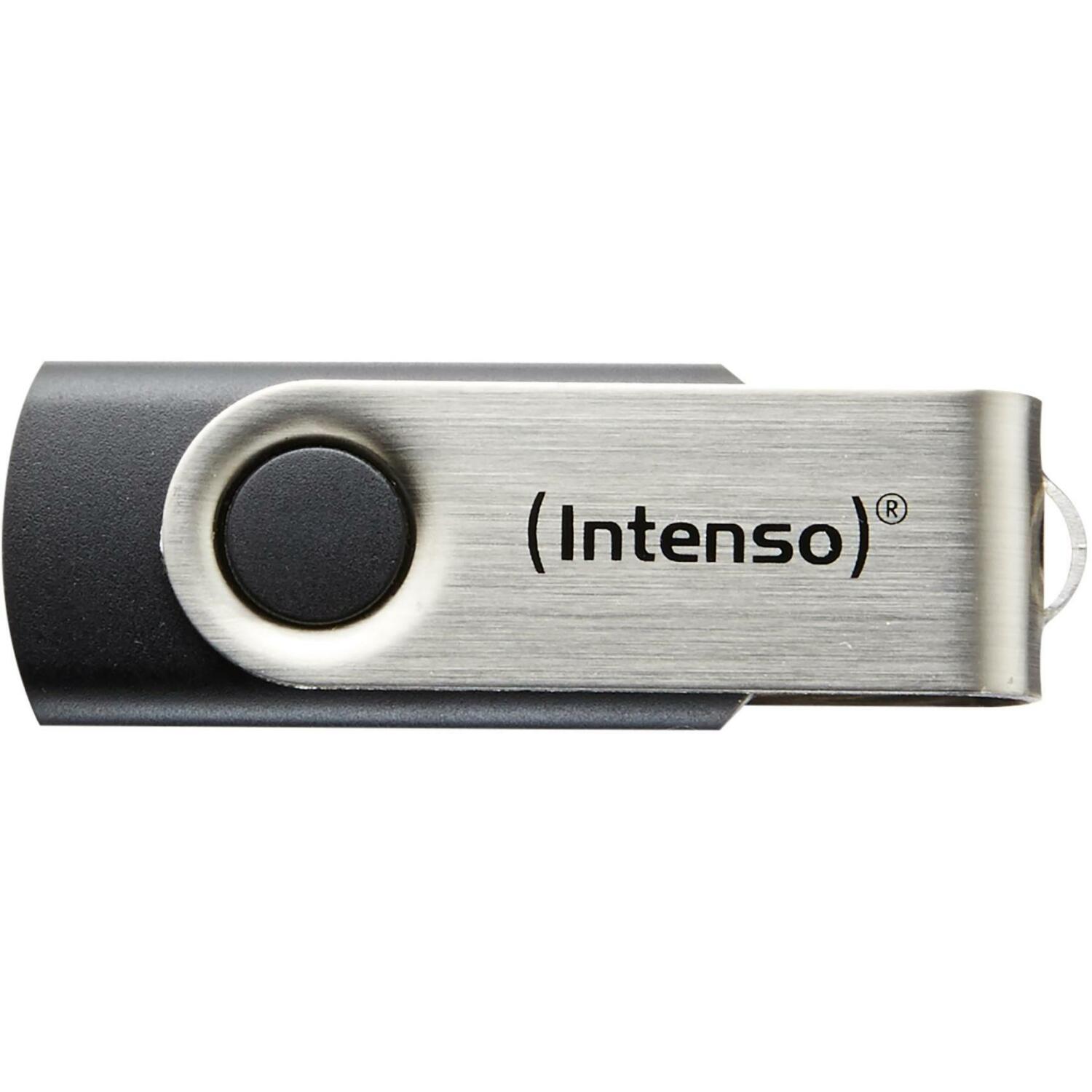 Intenso USB флеш-накопитель 3503480 32 ГБ, скорость чтения 28 МБ/с, скорость записи 6,5 МБ/с, USB 2.0, поворотный дизайн (3503480)