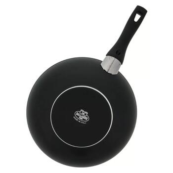 Ballarini Rialto wok panna 31000706, 28cm, 11cm, 2.3kg, PTFE nepiedegošs, bez PFOA, krāsns līdz 160°C, Thermopoint (31000706)