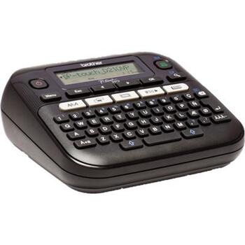 Brother PT-D210VP принтер этикеток PTD210VPZW1, 20 мм/с, 180 dpi, 2 линии печати, 14 шрифтов, черный (PTD210VPZW1)