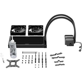 Be Quiet CPU Dzesētājs Silent Loop 3 BW024, 240mm, 2 ventilatori, 130.3m³/h, 3.96mmH2O, FDB, ARGB, 3 gadi (BW024)