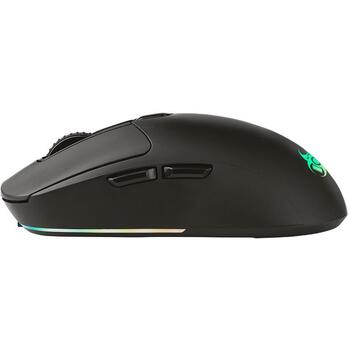 Tracer Spēļu pele TRAMYS47419, 10 000 DPI, 7 pogas, RGB apgaismojums, 650 mAh akumulators, RF 2.4 GHz, Bluetooth (TRAMYS47419)