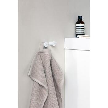 Brabantia MindSet крючок для полотенец 303425, 2 шт., алюминий, 30г, 2кг, скрытые крепления, для влажных помещений (303425)