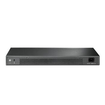 TP-Link TL-SG3452X JetStream управляемый коммутатор L2+ 48×10/100/1000 Mbps RJ45 4×10G SFP+ 1×RJ45 консоль 1×Micro-USB консоль 176 Gbps Чёрный (TL-SG3452X)