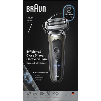 Braun Bārdas skuveklis 72-C1200s, 50min, Li-Ion, 1 skūšanās galviņa, precīzs trimmeris, ūdensizturīgs, ceļojumu futrālis (72-C1200s)