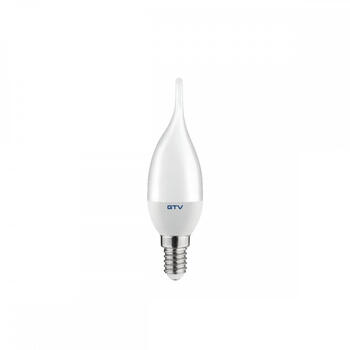 Gtv LED лампочка E14 LD-SMNGC30L-30, 3 W, 260 lm, 4000 K, AC220-240V, 160°, сертификат UKCA, недиммируемая (LD-SMNGC30L-30)