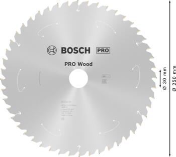 Paneļzāģiem PRO WOOD CORDLESS RIPZĀĢA ASMENS, 2608837728 BOSCH (2608837728)