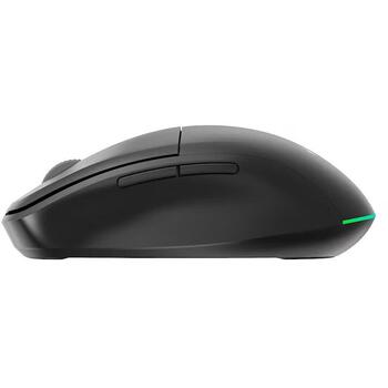 Gembird беспроводная мышь MUSW2-6B-01, 1600 DPI, 6 кнопок, 2.4 ГГц + BT, оптическая, тихий клик, черная (MUSW2-6B-01)