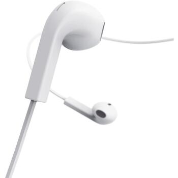 Hama Advance austiņas 00184138, 14g, balta, 105dB/mW, 32Ω, 1.2m, ausu ieliktņi, vadu, 20Hz-20KHz, iebūvēts mikrofons (00184138)