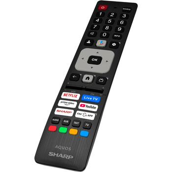 Sharp 50HP5265E телевизор, 127 см, 3840 x 2160, 4K Ultra HD, Smart TV, Wi-Fi, черный (50HP5265E)
