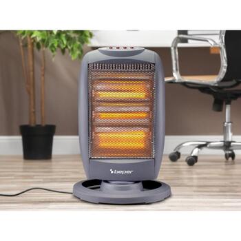 Beper Обогреватель P203PAN011, 1200W, 3 уровня, галоген, термостат, защита от перегрева (P203PAN011)