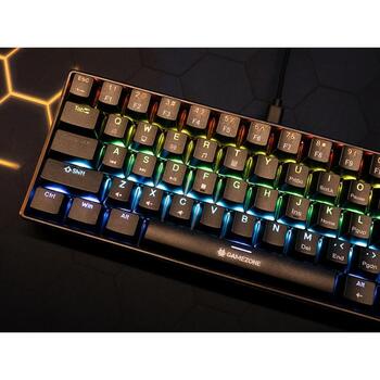 Tracer клавиатура TRAKLA47872, USB, 61 клавиша, механическая, RGB, красные переключатели, 60%, анти-гостинг, игровая (TRAKLA47872)