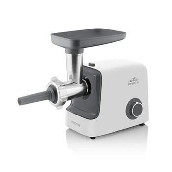 ETA Gaļas mašīna ETA507590000, 2200 W, 2.3 kg/min, 3 diski, reverss, desu pildāmā caurule, viegli tīrāms, on/off slēdzis (ETA507590000)