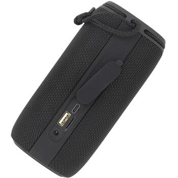 Tellur Bluetooth колонка TLL161261, 12W, 15.2x7.75x7.75cm, 2x6W RMS, 7ч воспроизведения, MicroSD, USB-C, TWS, стерео, черный (TLL161261)