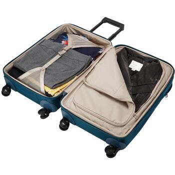 Thule Ceļojumu koferis SPAC-122 3204144, 35L, 3.2kg, 35x23x55cm, Zila krās., 4 riteņi, TSA slēdzene, YKK rāvējslēdzēji (3204144)