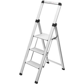 Hailo Selekta DK40 034343100, salokāms pakāpienu soliņš, 3 pakāpieni, alumīnijs, 150kg, 269cm (034343100)