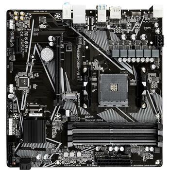 Материнская плата Gigabyte A520MDS3HV2, поддерживает процессоры AMD Ryzen 5000 серии AM4, до 4733MHz DDR4, PCIe 3.0 x16, GbE LAN (A520MDS3HV2)