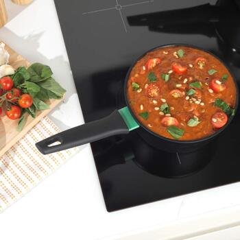 Russell Hobbs Кастрюля RH03259EU7, 18см, алюминий, крышка, электрическая, газовая, стеклокерамика, индукция, Thermo-Spot (RH03259EU7)