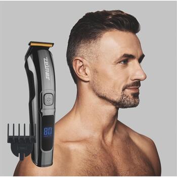 Zelmer Matu un bārdas trimmeris ZMB6000 60205181P, 38mm, 80min, 120min, 4 uzgaļi, ūdensdrošs, mazgājami asmeņi (60205181P)