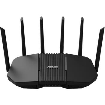 Asus маршрутизатор 90IG0A30-MO9C10 Wi-Fi 7 9400 Мбит/с, Три диапазона, 4x 2.5G порта, AiMesh, 6 антенн, Черный (90IG0A30-MO9C10)