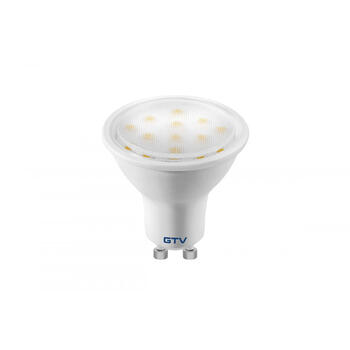 Gtv LED лампочка GU10 LD-NGU10PZ-4W, 3.5W, 350lm, 6400K, AC180-250V, 120°, UKCA, CE, EAC, 40000h (LD-NGU10PZ-4W)