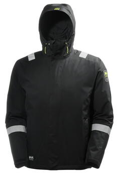 Helly Hansen Manchester 71351_999-S, зимняя куртка, черная, S, Primaloft® Black Eco 100/80 г/м², 100% полиэстер 150 г/м² (71351_999-S)