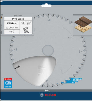 Paneļzāģiem PRO WOOD RIPZĀĢA ASMENS, 2608640436 BOSCH (2608640436)