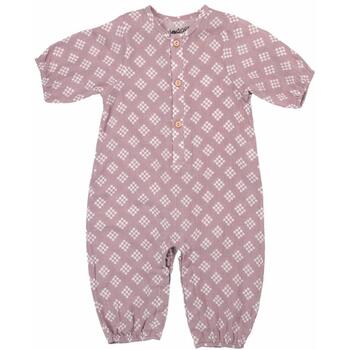 Lodger Jumper Tribe Muslin детский слип без ножек JP 107_74, размер 74, для девочки, 100% хлопок, розовый, стирка 40°C (JP 107_74)