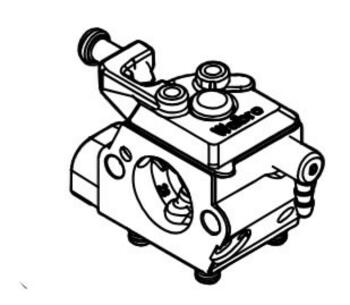 Карбюратор, диафрагма SRM-420TES, ECHO, A021004610 (A021004610)