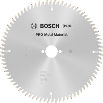 Ripzāģa disks 250x30 mm Multi material, Paneļzāģiem PRO MULTI MATERIAL RIPZĀĢA ASMENS, 2608640516, BOSCH (2608640516)